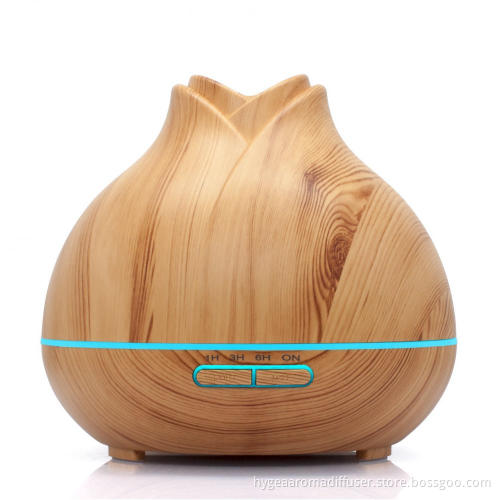 400ml Wholesale Ultrasonic Wooden Aroma Diffuser